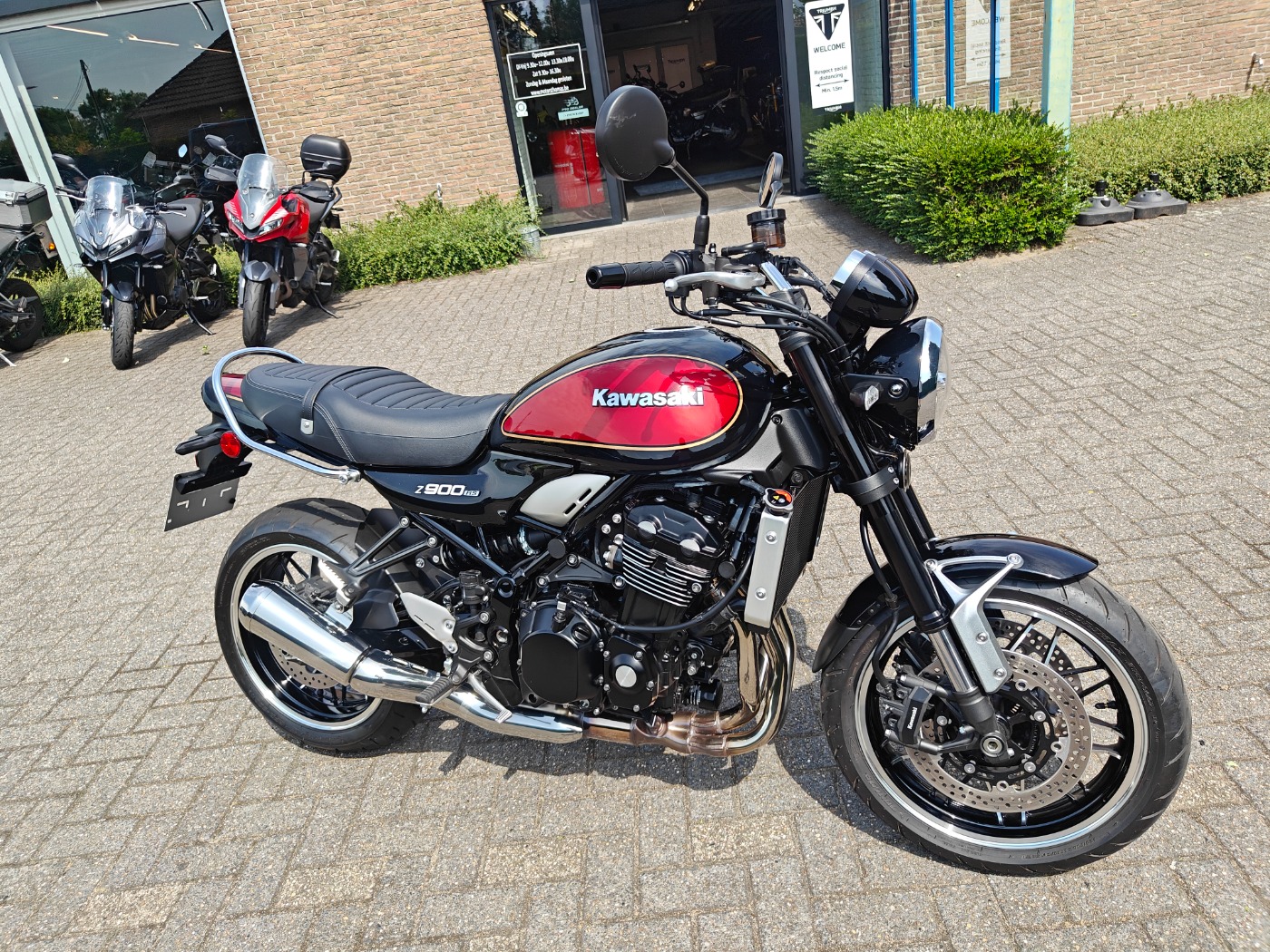 Z900RS Rood/zwart
